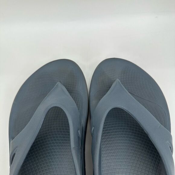 Oofos Grey Original Recovery Sandal Flip Flop Size Men’s 9 Women’s 11 - Picture 7 of 7